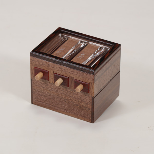 分かりやすい2進法の引出 | からくり箱