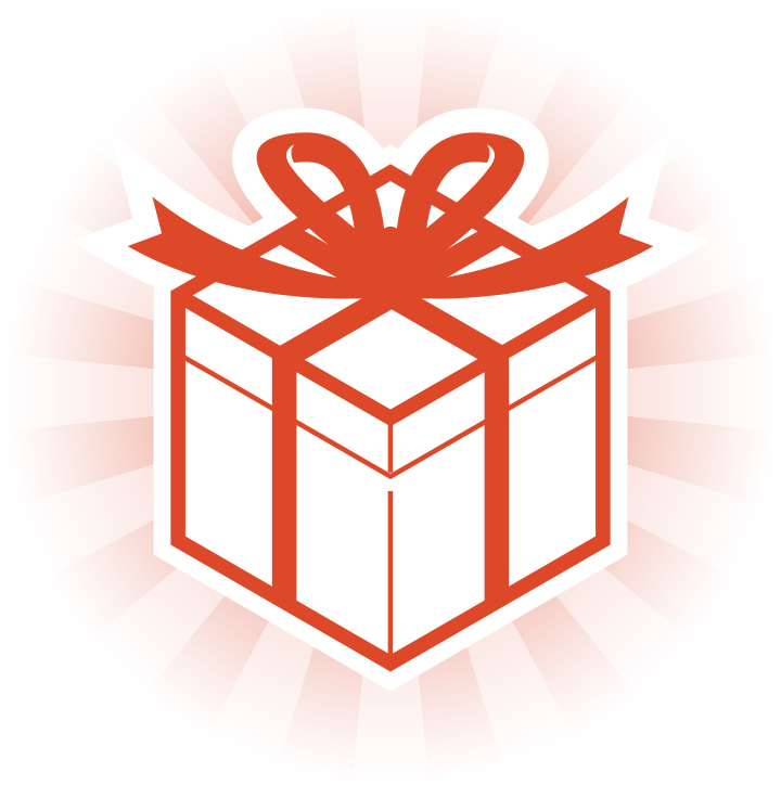 特典1　クリスマス（12月）に作品1個プレゼント！